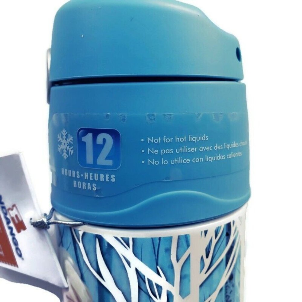 Frozen Thermos 12oz Stainless Steel Beverage Bottle Anna Elsa Olaf Frozen 2 Cold - Picture 3 of 6